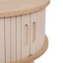 Voir la diapositive 3 : ATMOSPHERA Table Basse 2 Portes  Nysos  60cm Beige
