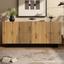 Voir la diapositive 2 : MERAX Buffet 4 porte(s) 0 tiroir(s) - 160 cm naturel panneau de particules