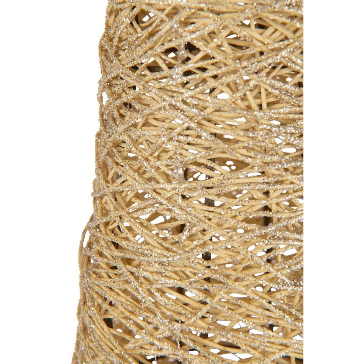 Paris Prix Sapin de Noël sur Socle  Glitter  85cm Doré