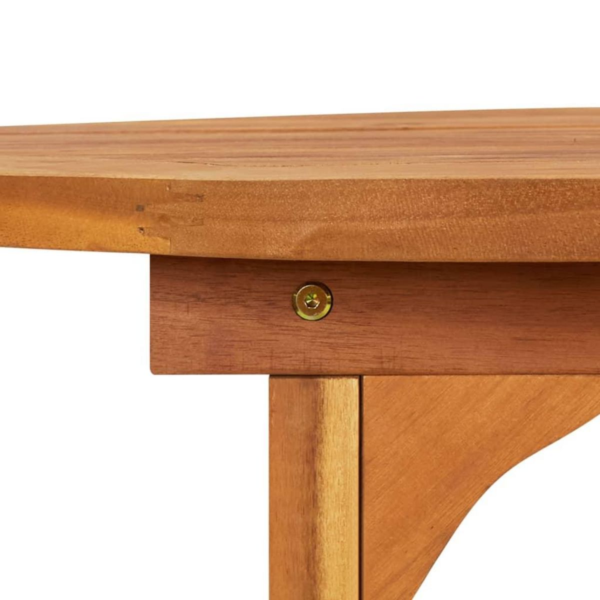 VIDAXL Table a dîner de jardin 220x90x75 cm Bois d'acacia massif