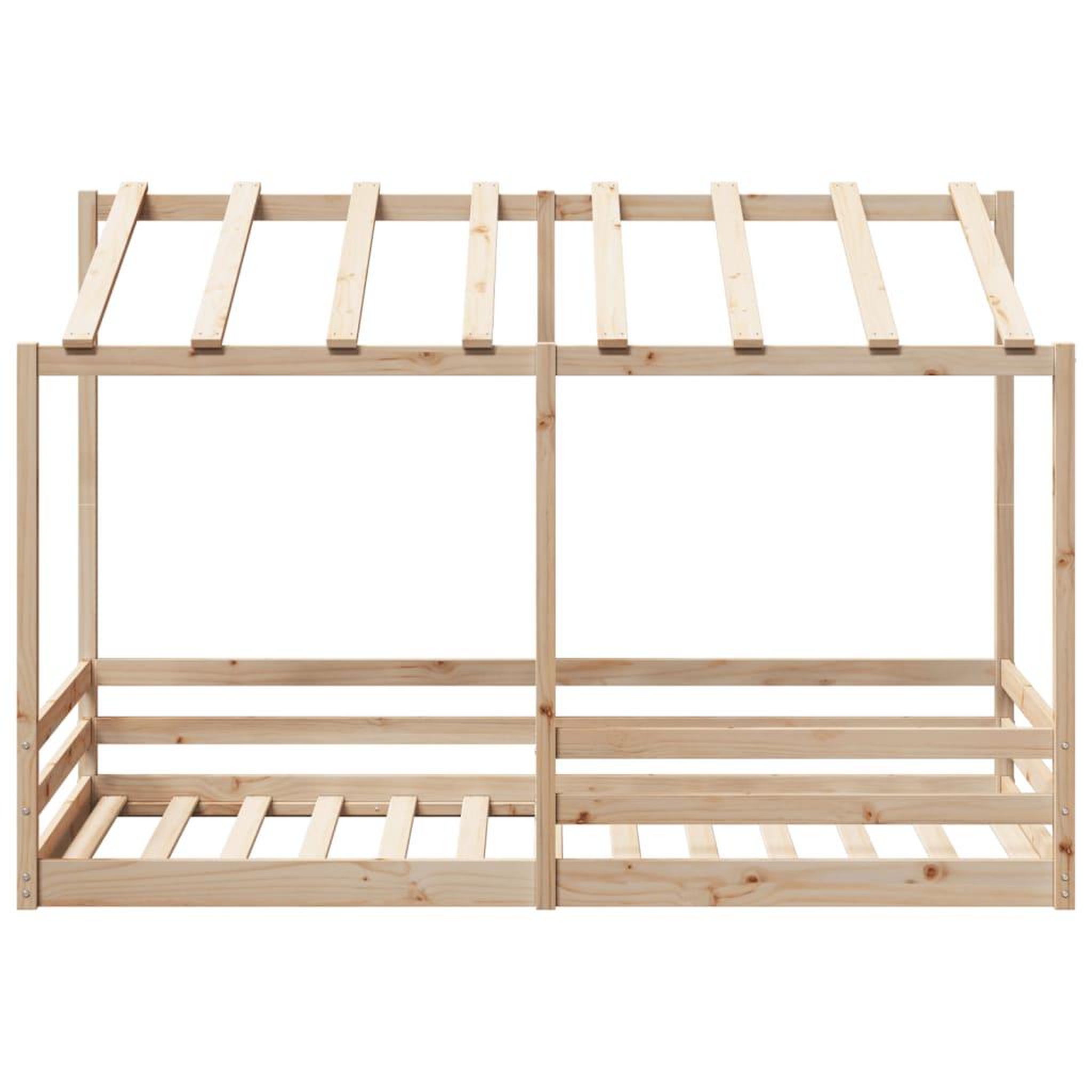 Voir la diapositive 4 : VIDAXL Lit pour enfants sans matelas 100x200 cm bois massif de pin