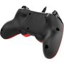 Voir la diapositive 3 : NACON Manette filaire compacte Rouge Nacon PS4