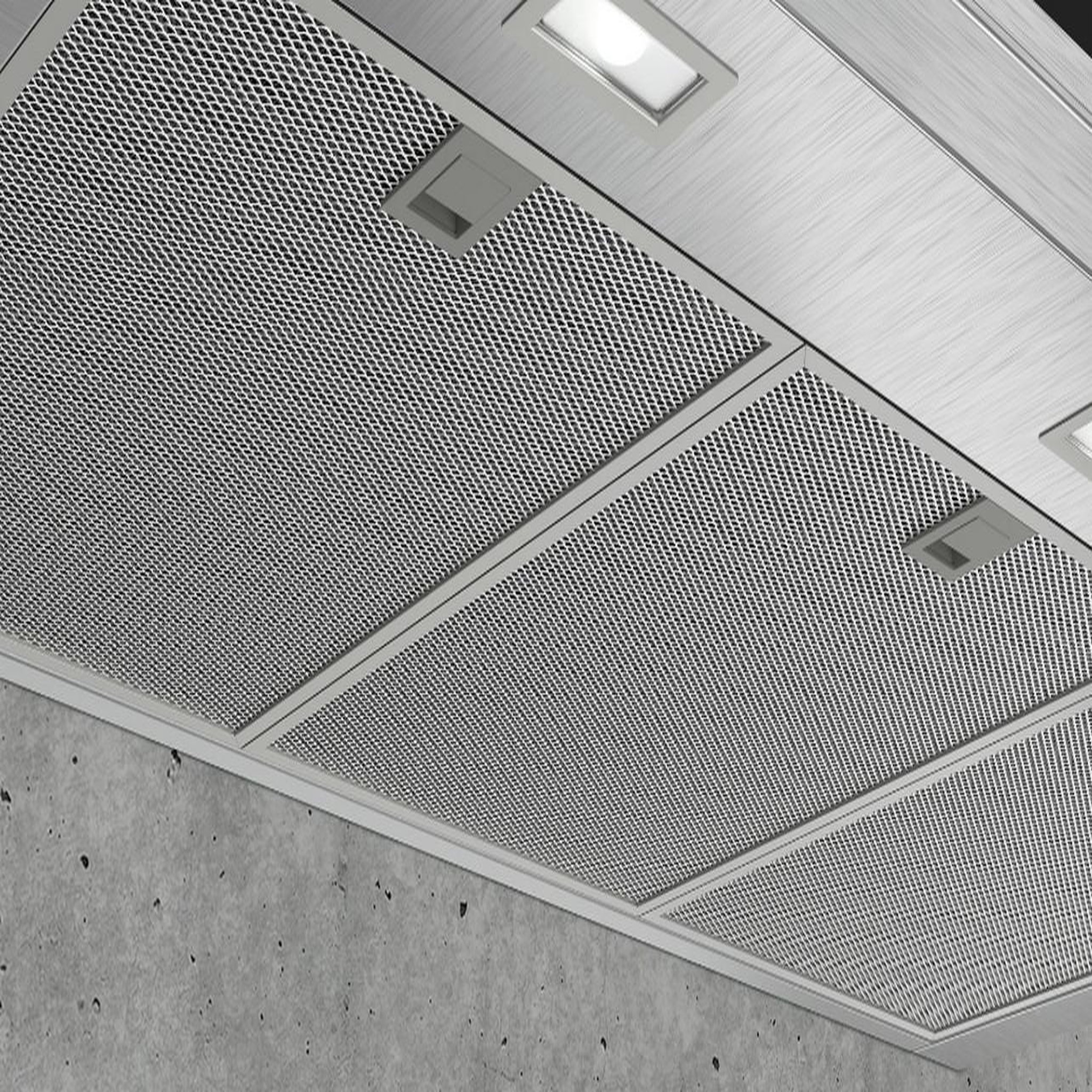 Voir la diapositive 3 : Siemens Hotte décorative murale 90cm 55db 718m3/h inox - lc97bhp50
