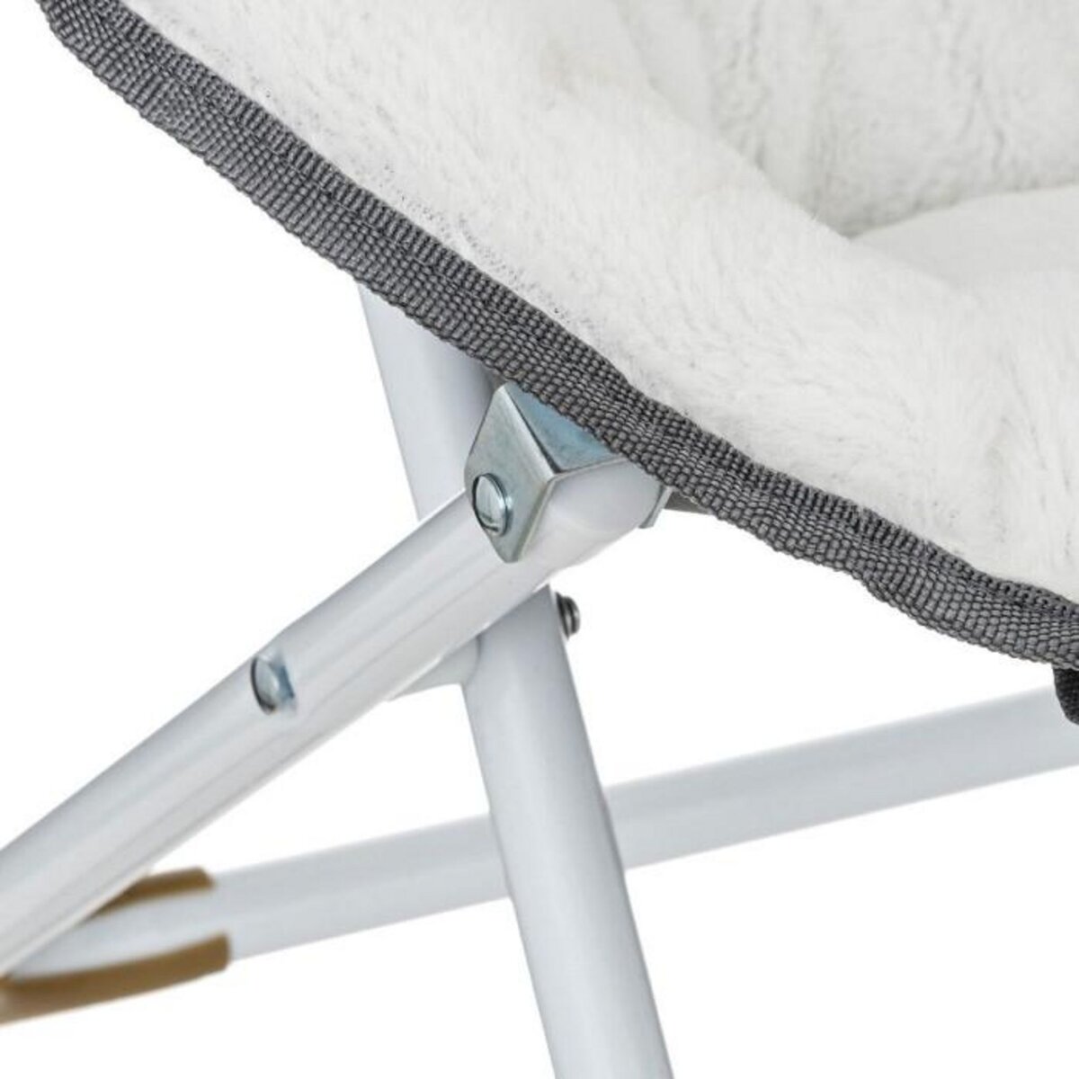 Atmosphera Kids Fauteuil Pliable Enfant  Renard  51cm Gris