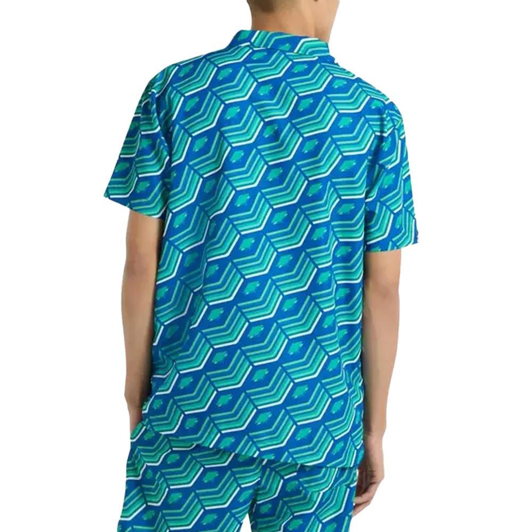 Voir la diapositive 2 : UMBRO Chemisette Vert Homme Umbro Printed Shirt Regale