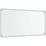 Voir la diapositive 4 : VIDAXL Dosserets de cuisine 2 pcs transparent 80x40 cm verre trempé