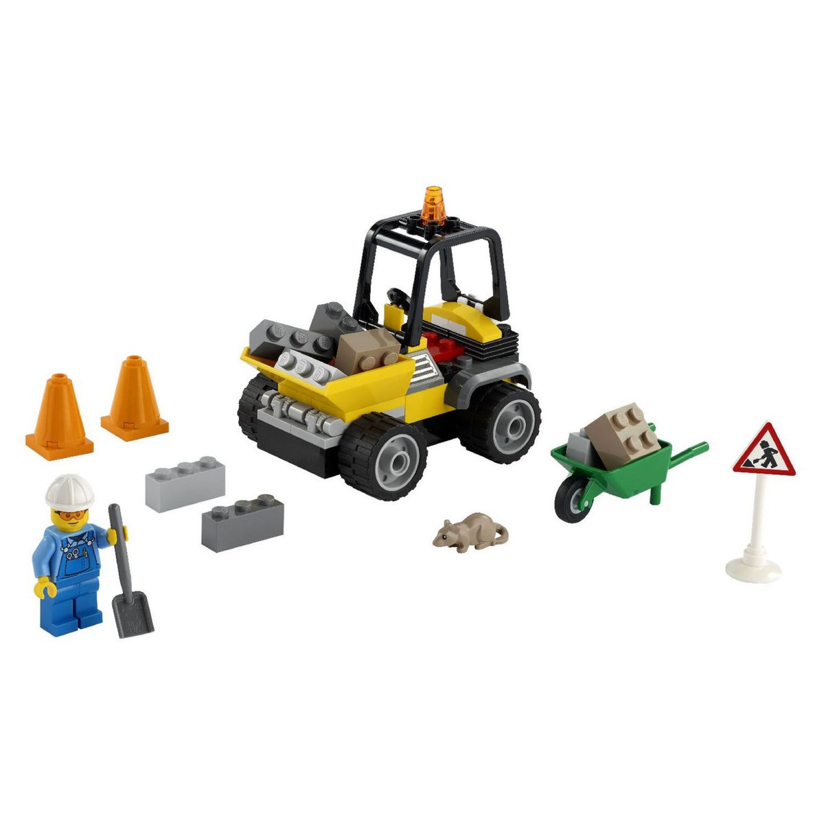 LEGO City 60284 - Les Super Véhicules Le Camion de Chantier