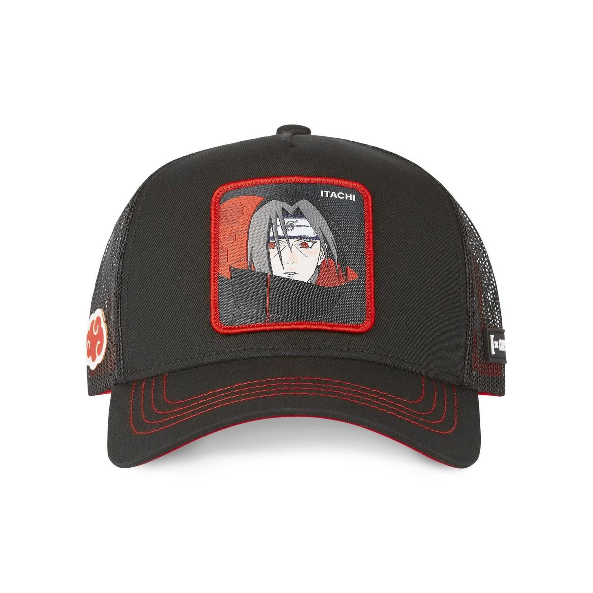Voir la diapositive 2 : CAPSLAB Casquette trucker avec filet naruto classic itachi