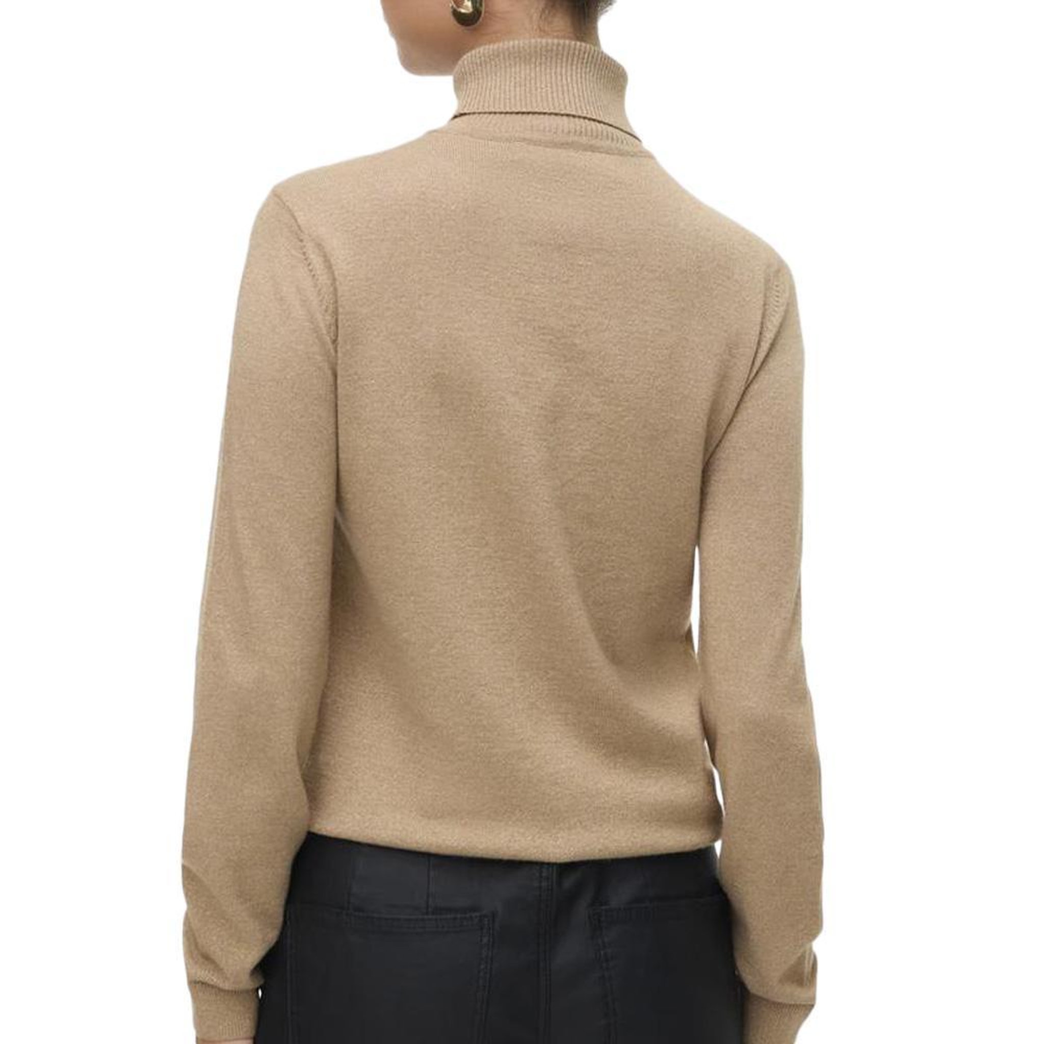 Voir la diapositive 2 : Vero Moda Pull Beige Femme Vero Moda Happyglitter