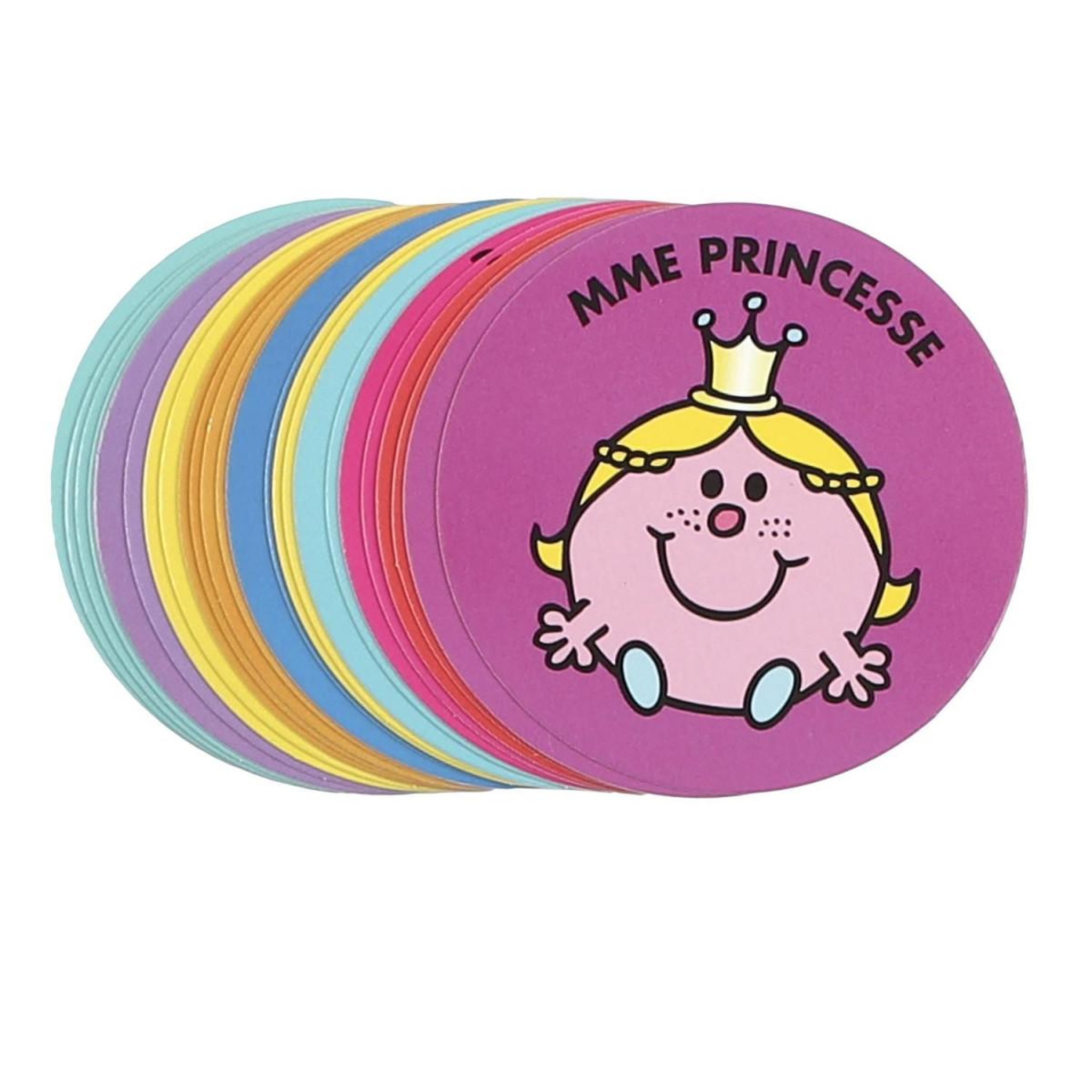 The Home Deco Factory Jeu enfant memory  monsieur & madame®  6cm multicolore
