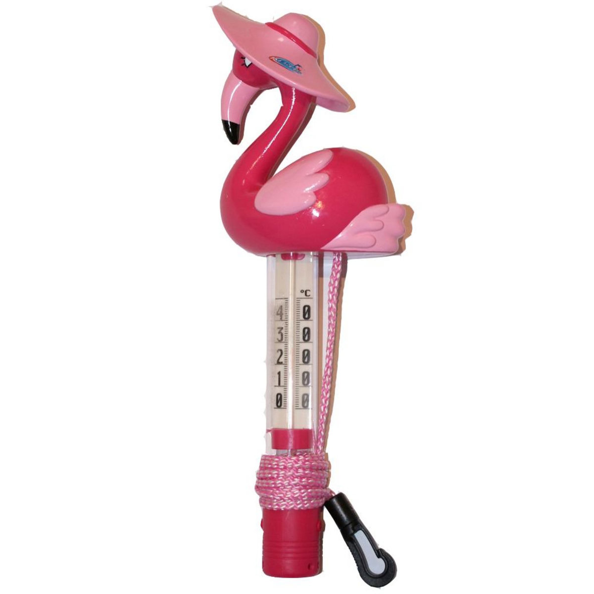 KERLIS Thermomètre piscine flamant rose 28 cm