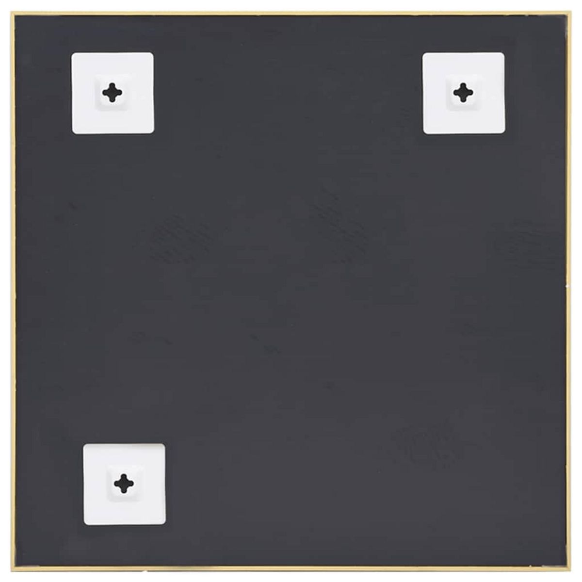 VIDAXL Miroir Dore 60x60 cm