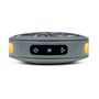 Voir la diapositive 3 : BIGBEN PARTY BIGBEN Party - Enceinte Bluetooth ronde avec dragonne et effets lumineux - 15W - Gris et orange camouflage