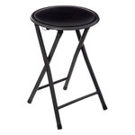 FIVE Tabouret Pliant  Basic  44cm Noir