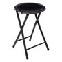 Voir la diapositive 1 : FIVE Tabouret Pliant  Basic  44cm Noir
