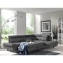 Voir la diapositive 3 : BEST MOBILIER Lisbona - canapé d'angle droit convertible - 5 places - avec têtières