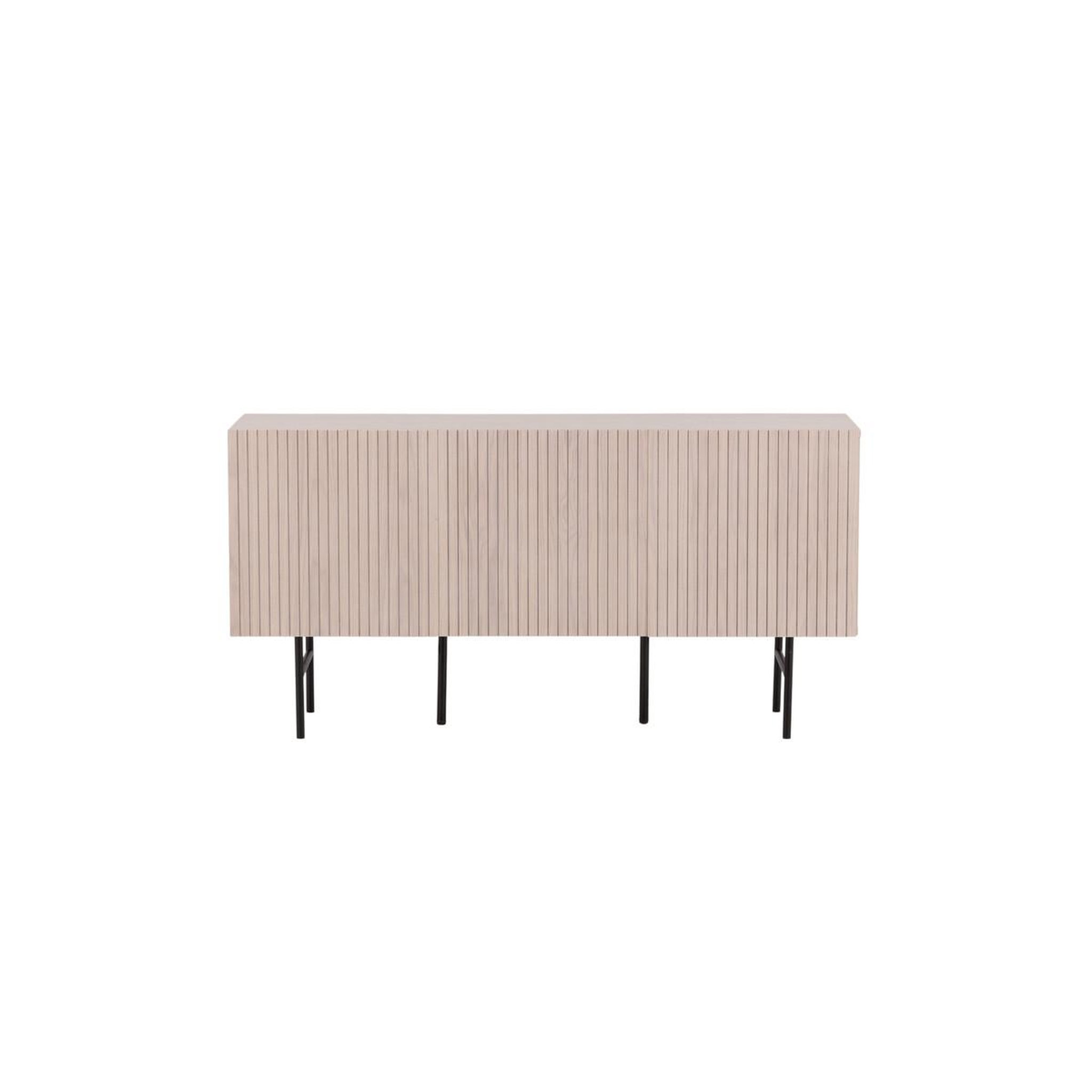 Voir la diapositive 2 : Paris Prix Bahut design nervuré  bjorkon  150cm naturel