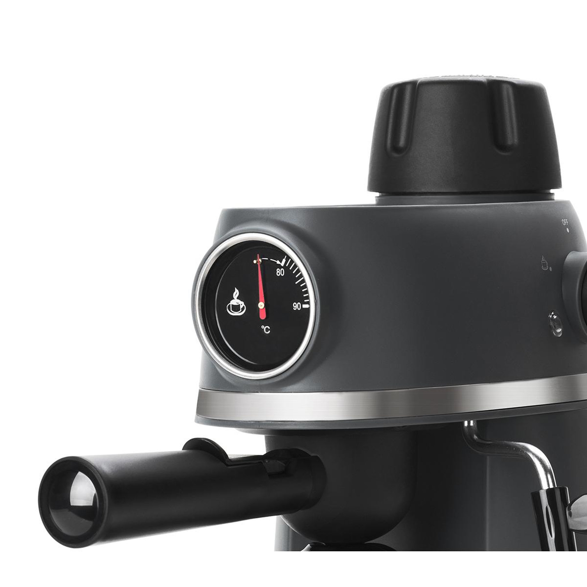 Voir la diapositive 2 : Black et Decker Machine à café vapeur 3.5bars 4 tasses - bxco800e
