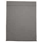 DODO Drap plat Partition Satin de coton Coloris Gris. Coloris disponibles : Gris