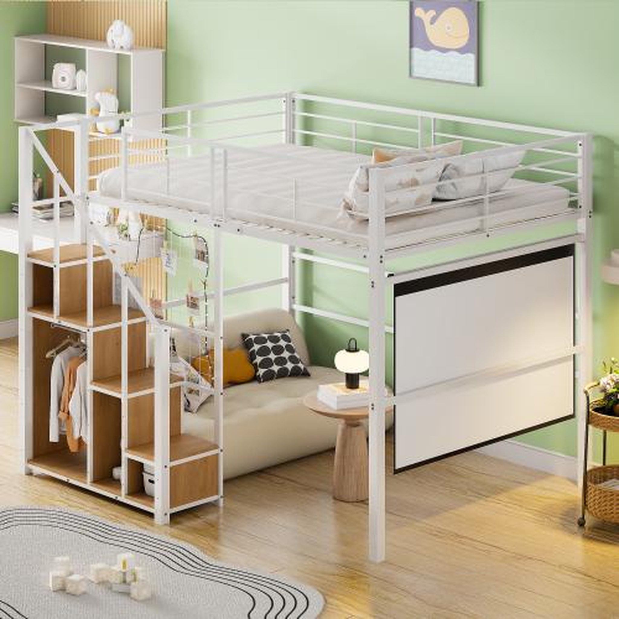 Voir la diapositive 5 : MERAX Lit mezzanine enfant