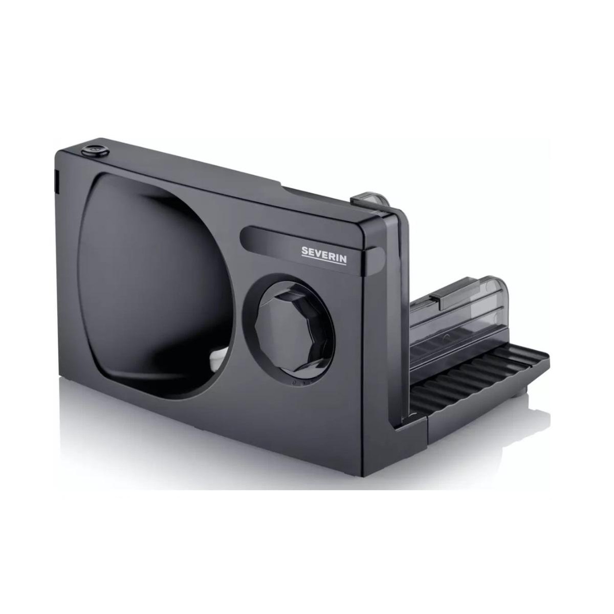Voir la diapositive 2 : SEVERIN Trancheuse électrique 100w noir - AS9578