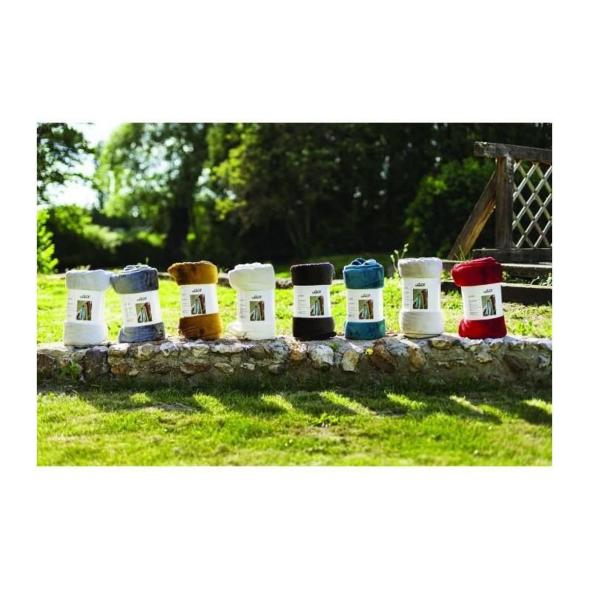 Toison d'or TOISON D'OR - Plaid - NEGOC-010640 - Microflanelle - 130x170cm - Noir