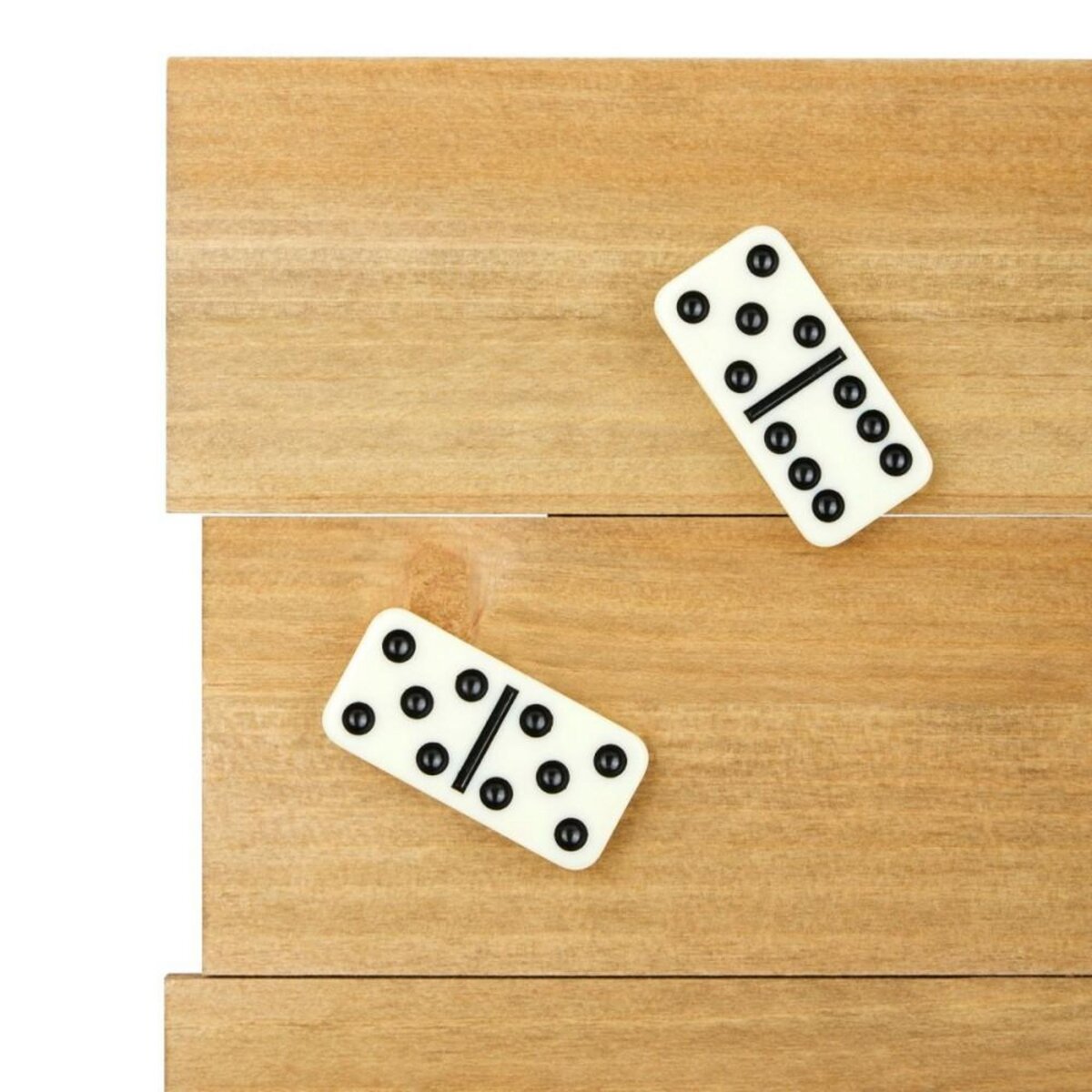 OSTARIA Horloge DOMINO noire et beige diam 30 cm