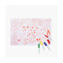 Voir la diapositive 3 : SUPER PETIT Mini playmat silicone floride