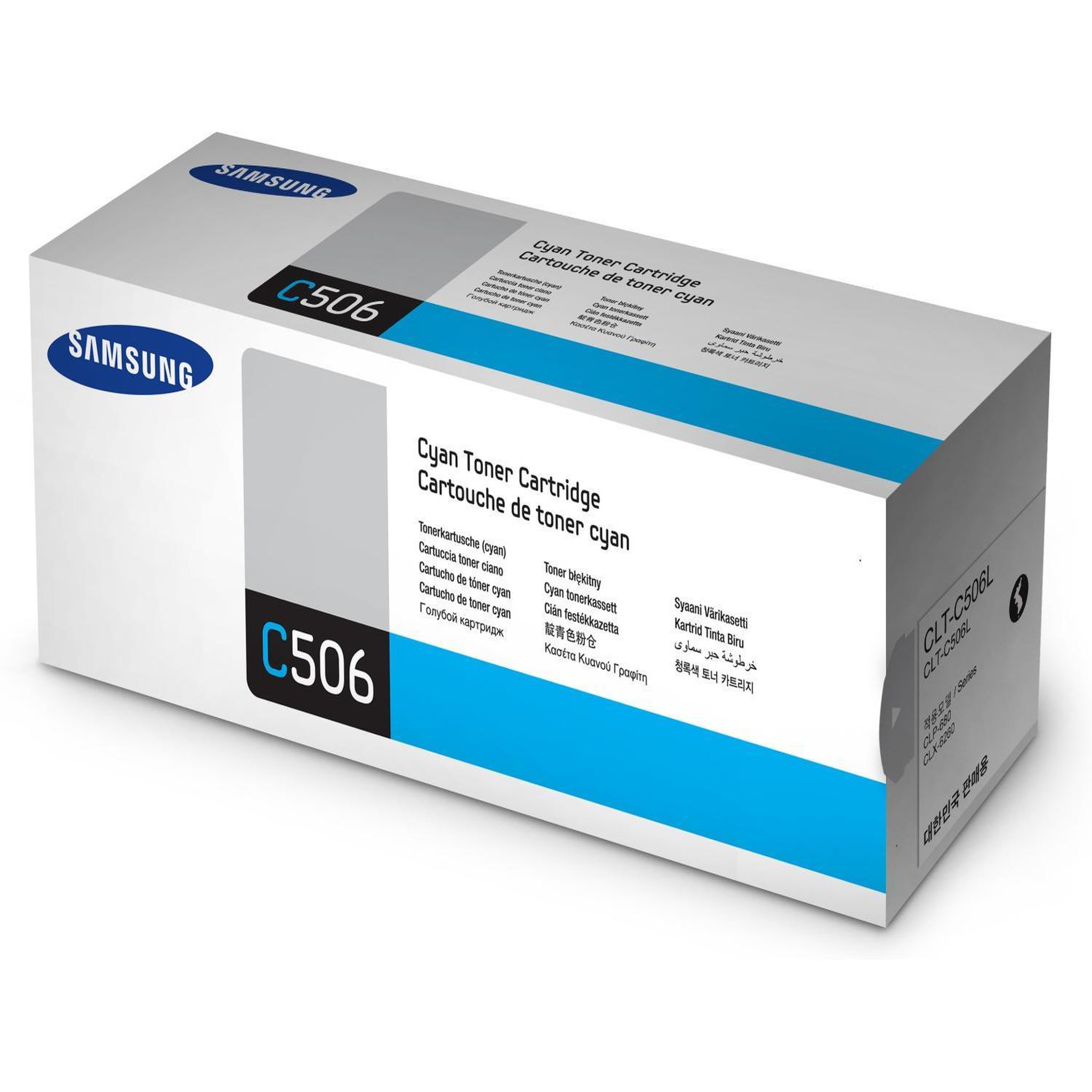 Voir la diapositive 3 : Samsung HP Cartridge Cyan CLT-C506L ELS CLTC506L ELS (SU038A)
