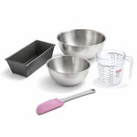 ZENKER Set de 5 ustensiles de pâtisserie moule à gâteaux bol spatule pâtisserie et verre doseur Spécial mini Spécial mini Zenker  Spécial mini