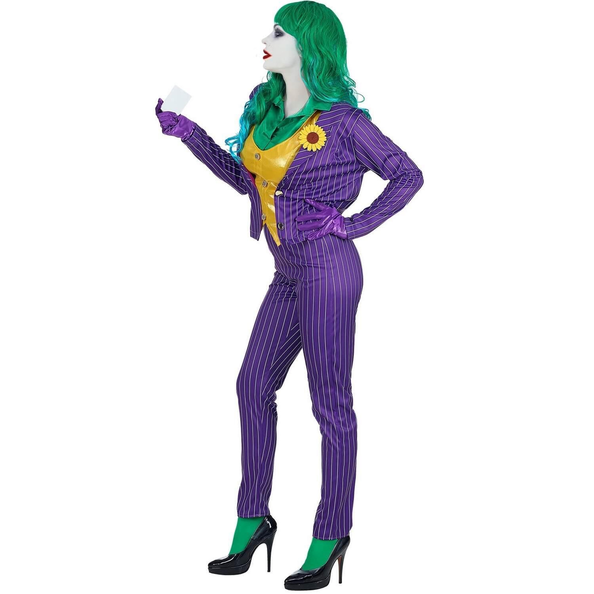 Voir la diapositive 2 : WIDMANN Déguisement clown maléfique - Femme - L - 40/42
