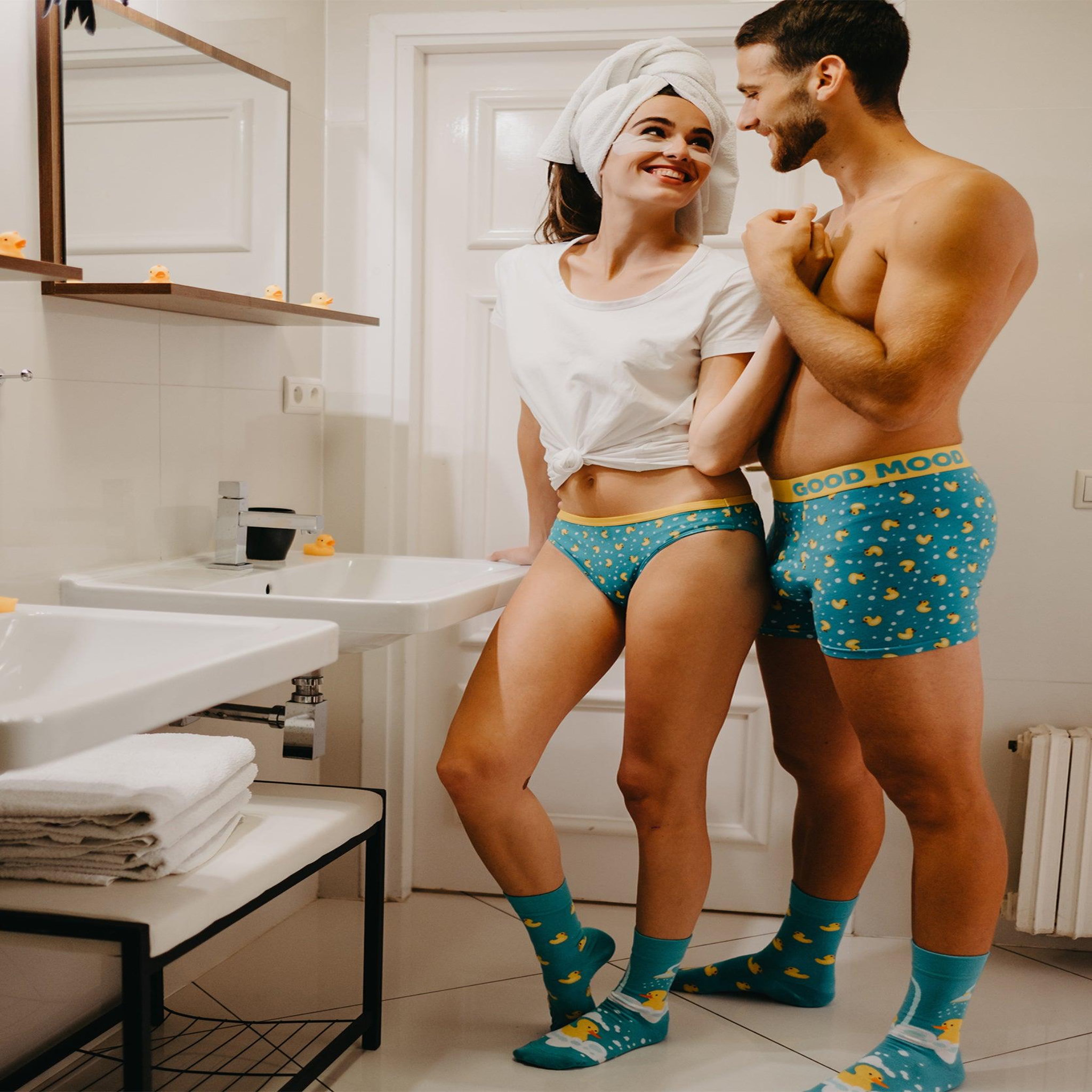 Voir la diapositive 6 : DEDOLES Boxer homme canards de bain