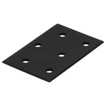 SUKI Patte d'assemblage en T acier zingue noire Magnodur 40x60, SUKI