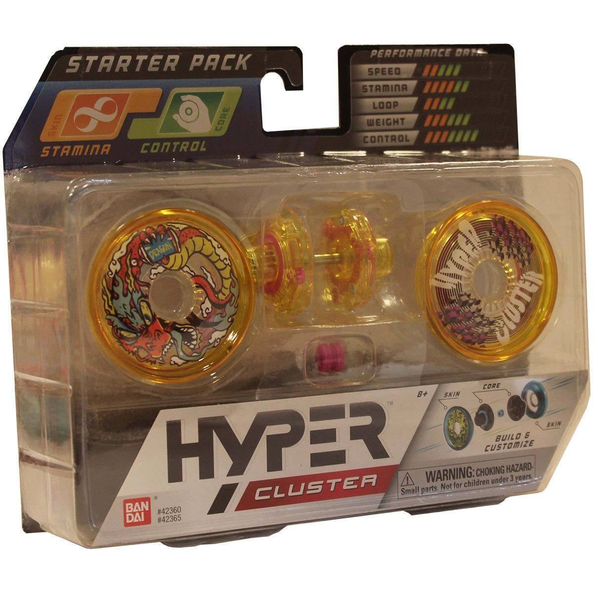 BANDAI Coffret de démarrage Yoyo Hyper Cluster