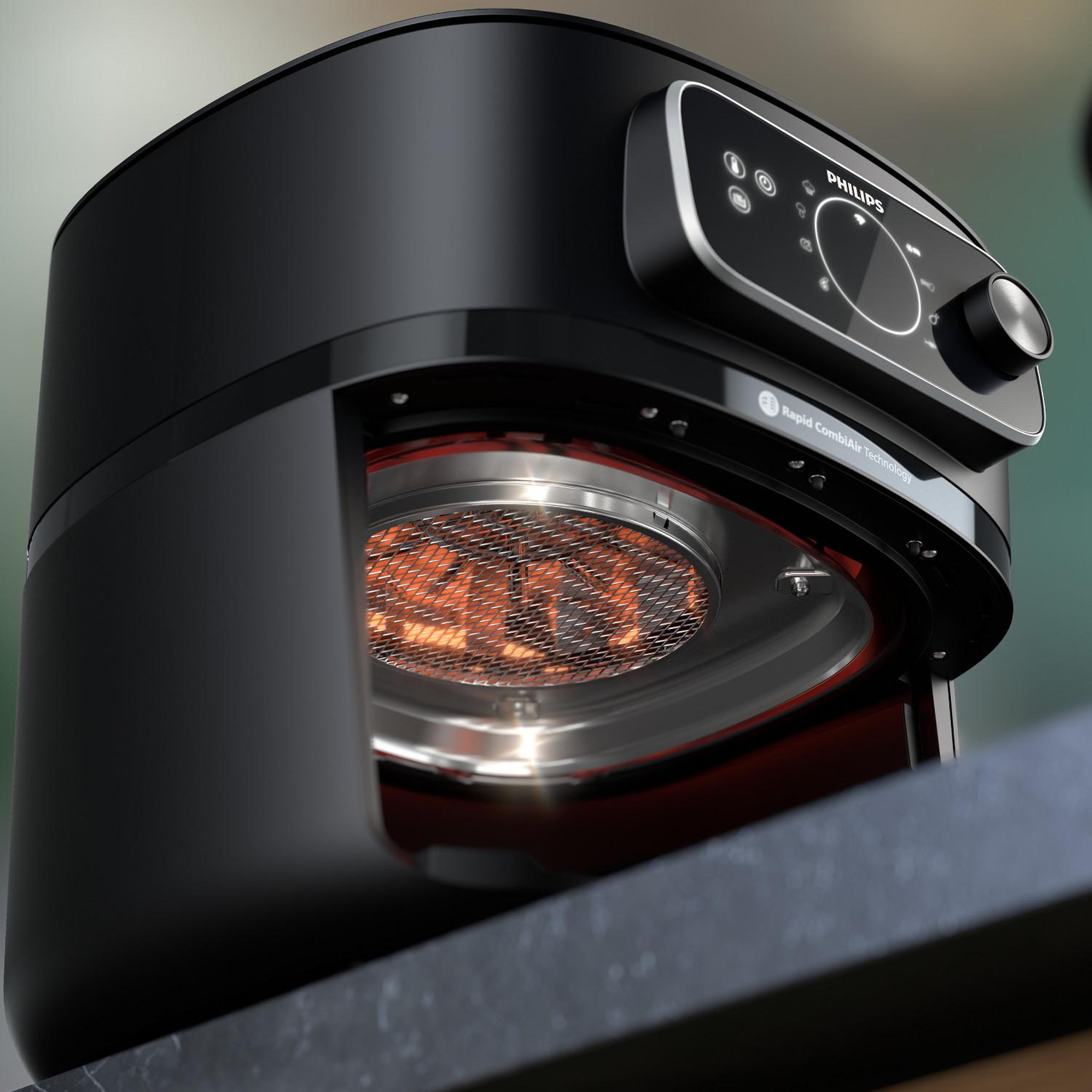 Voir la diapositive 3 : Philips Friteuse Philips série 7000 HD9876/90 avec capacité 8,3 L