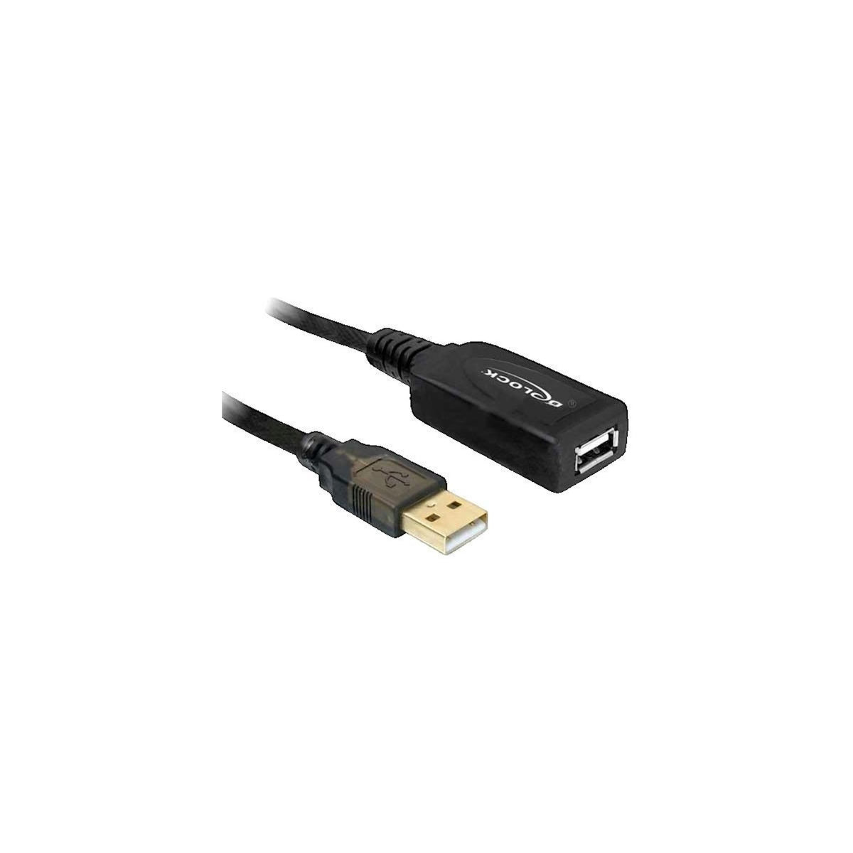 DeLock Câble USB DeLOCK 15 mètres noir