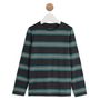 Voir la diapositive 1 : INEXTENSO T-shirt manches longues gris garçon en coton 