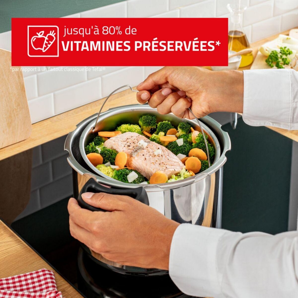 SEB Autocuiseur ClipsoMinut à la Francaise 9L + minuteur