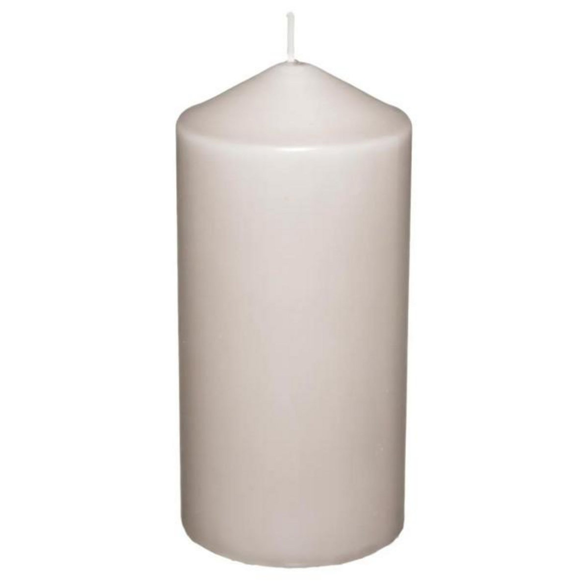 COMPTOIR DE LA BOUGIE Bougie Cylindrique  Hugo  14cm Taupe