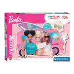 CLEMENTONI Clementoni Jigsaw Puzzle Super Color - Barbie Surf Bus, 104 pcs. 27162