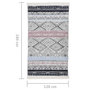 Voir la diapositive 6 : VIDAXL Tapis Rose et aqua 120x180 cm Coton