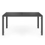 Voir la diapositive 3 : ID MARKET Salon de jardin MADRID table 150 CM et 6 chaises empilables gris anthracite