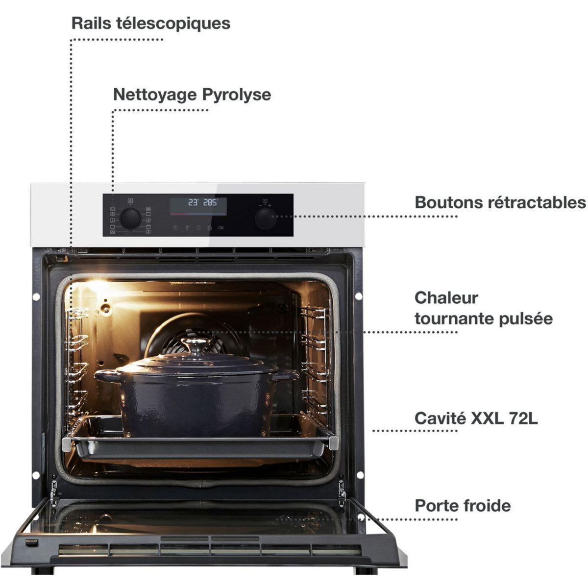 ESSENTIEL B Four encastrable EFMP 105b2