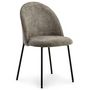Voir la diapositive 3 : IDIMEX Lot de 2 chaises CASSIE en tissu