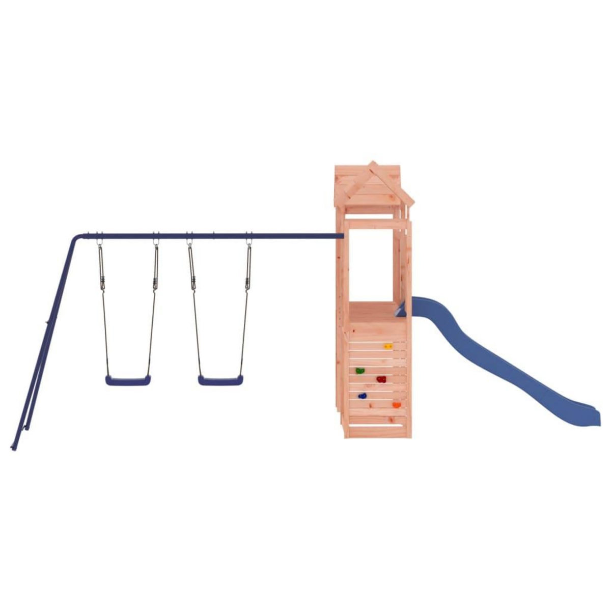 VIDAXL Aire de jeux d'exterieur bois massif de douglas