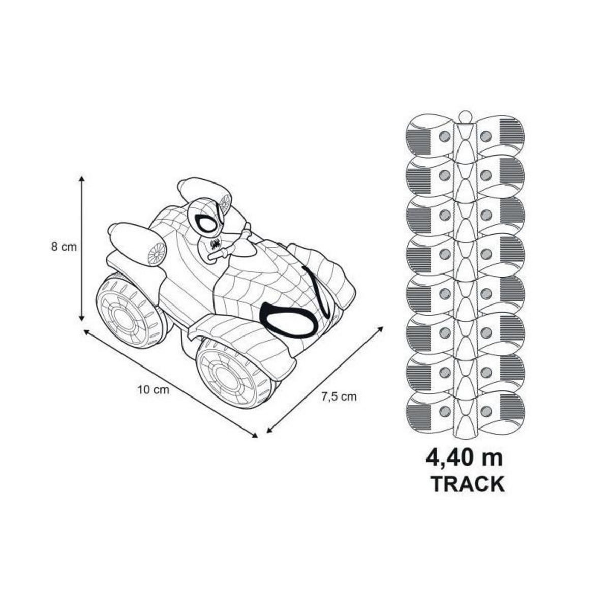 SMOBY SMOBY - Spidey FleXtreme Set Spin