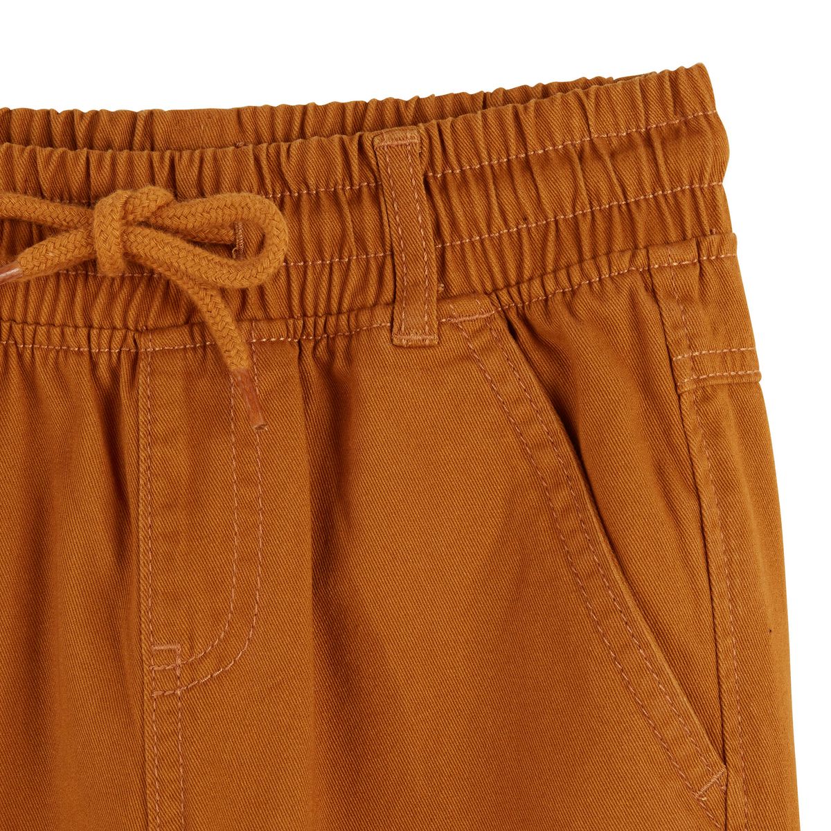 INEXTENSO Pantalon jaune garçon en coton 