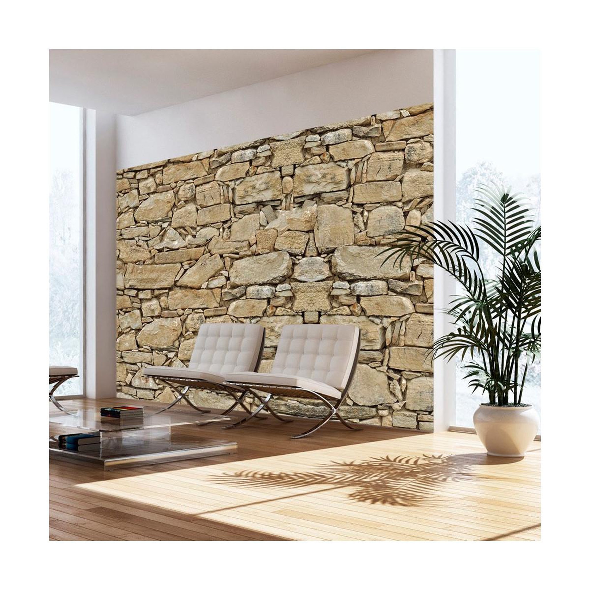 Voir la diapositive 1 : Paris Prix Papier Peint II  Stone Wall