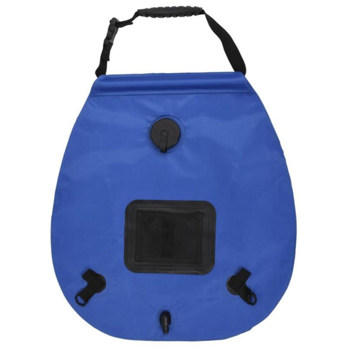 VIDAXL Sac de douche de camping bleu 20 L PVC