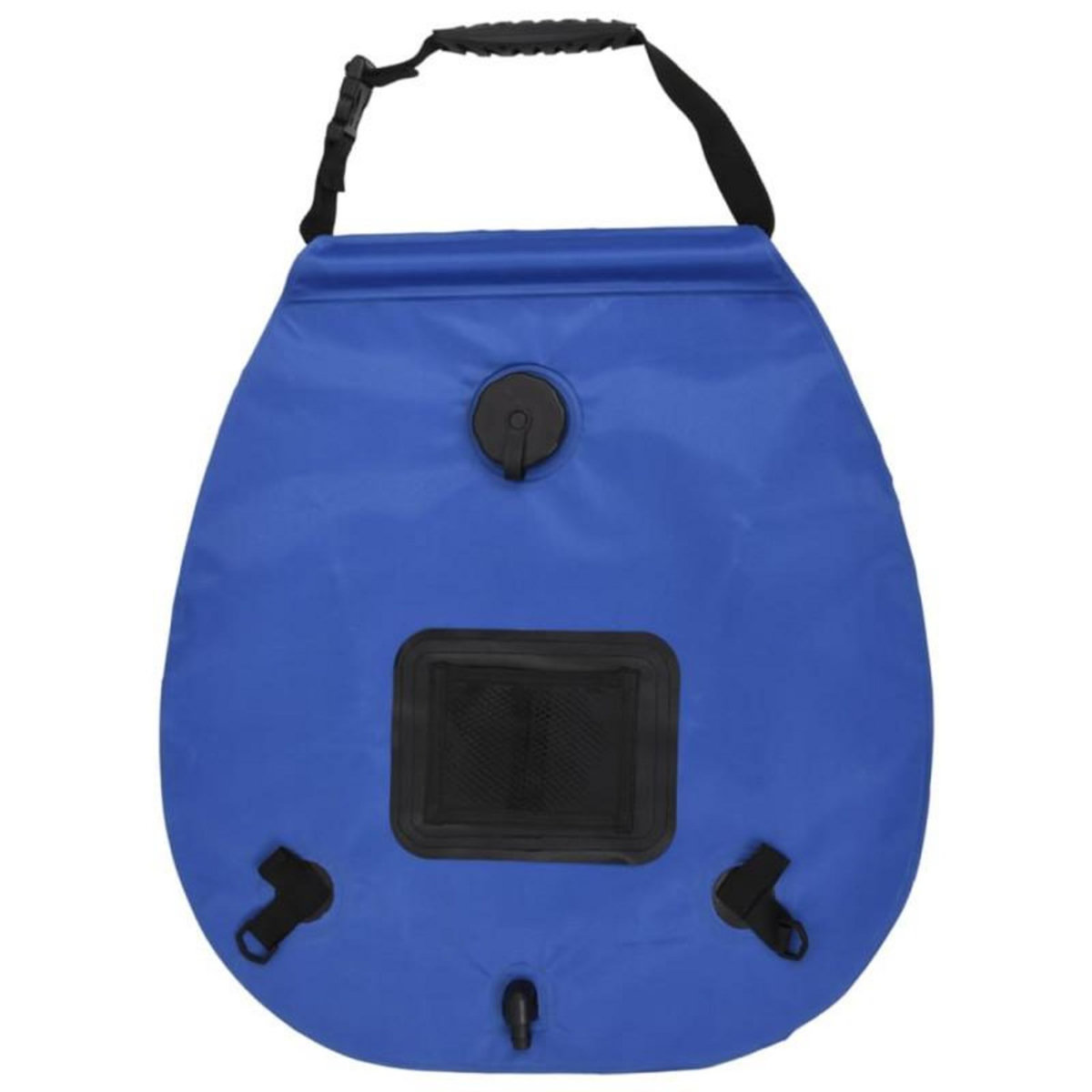 VIDAXL Sac de douche de camping bleu 20 L PVC